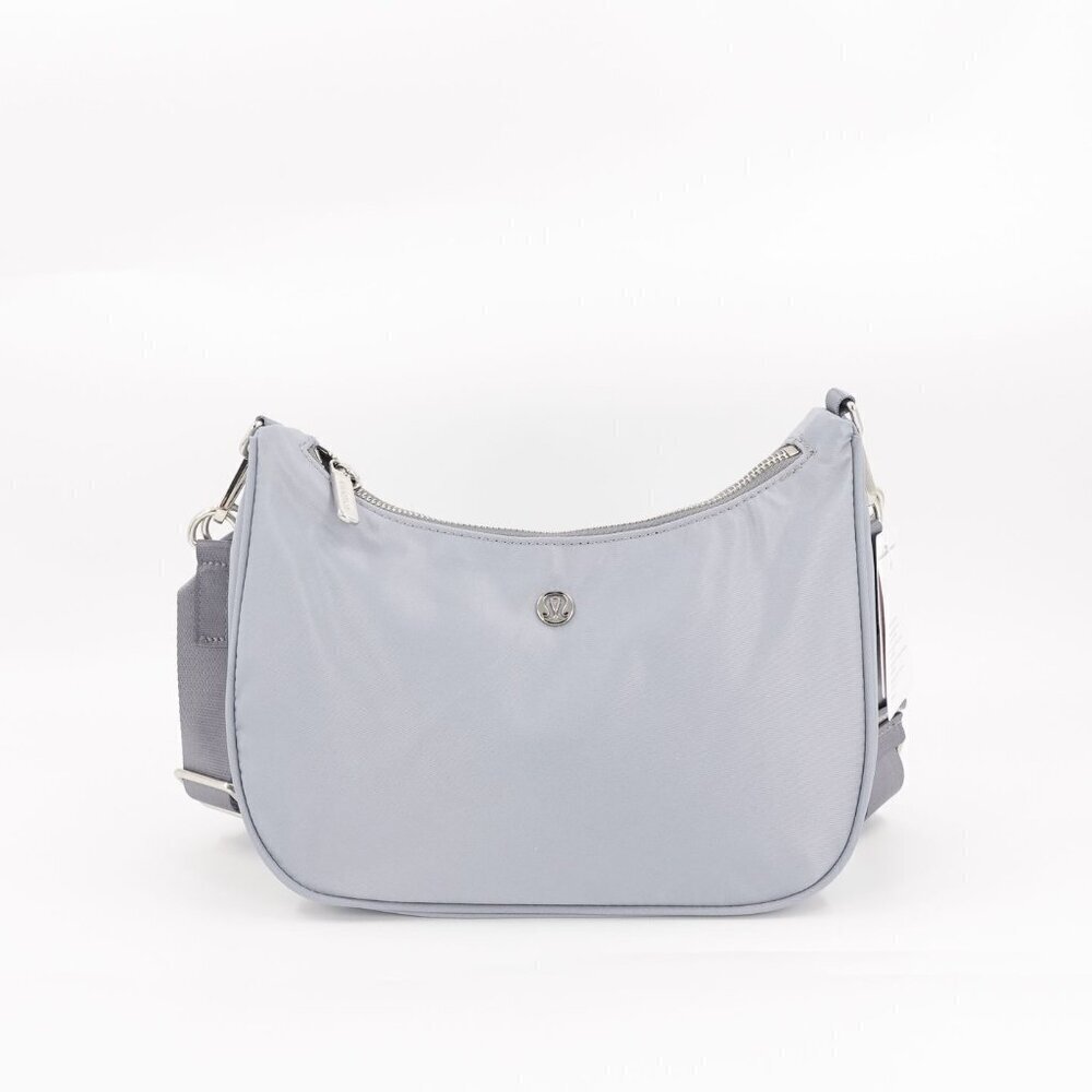 Lululemon Mini Shoulder Bag 4L Silver Droplet OS